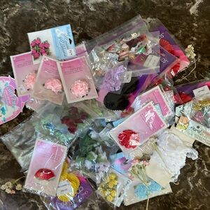 Rose ribbons collection Offray buttons ribbon decorative wrapping accents